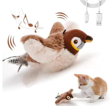 USB Rechargeable Bird Cat Toy